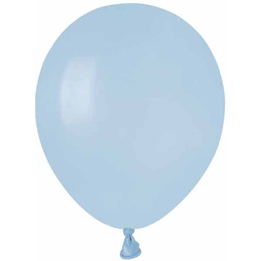 Gemar 5-Inch Powder Blue Latex Balloons, 100 Count