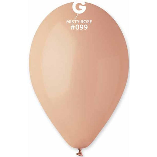 Gemar 12-Inch Misty Rose #099 Latex Balloons, 50 Count