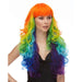 Sepia Chroma Rainbow Costume Wig