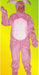 PINK BUNNY SUIT CHILD SIZE