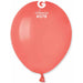 Gemar 5 Inch Coral #078 Latex Balloons, 100 Count