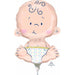 Sitting Baby Mini Shape Foil Balloon