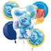 Blue's Clues Foil Balloon Bouquet, 5 Piece