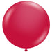 Tuftex 24-Inch Metallic Starfire Red Latex Balloons, 25 Count