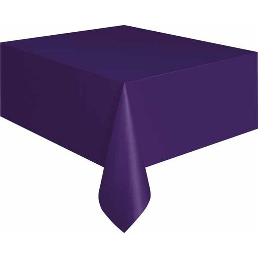Deep Purple Tablecover, 54 x 108 Inches