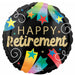 Happy Retirement 18" Round Foil Balloon