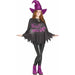 Bad Witch Adult Costume Poncho, One Size