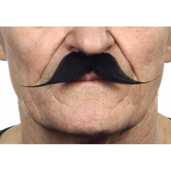 Black Costume Moustache, 12 cm x 3.5 cm