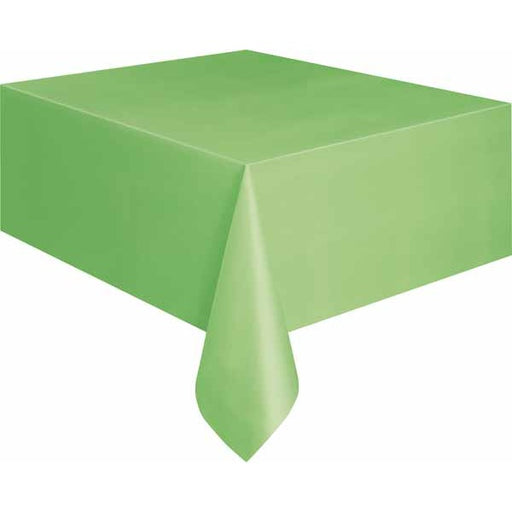 Lime Green Tablecover, 54 x 108 Inches