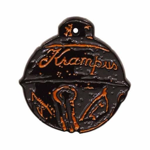 Krampus Bell Ornament Pin