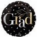 Class Dismissed Graduation Round Foil Balloon, 18 Inch