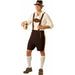 Bavarian Guy Men's Costume, Large