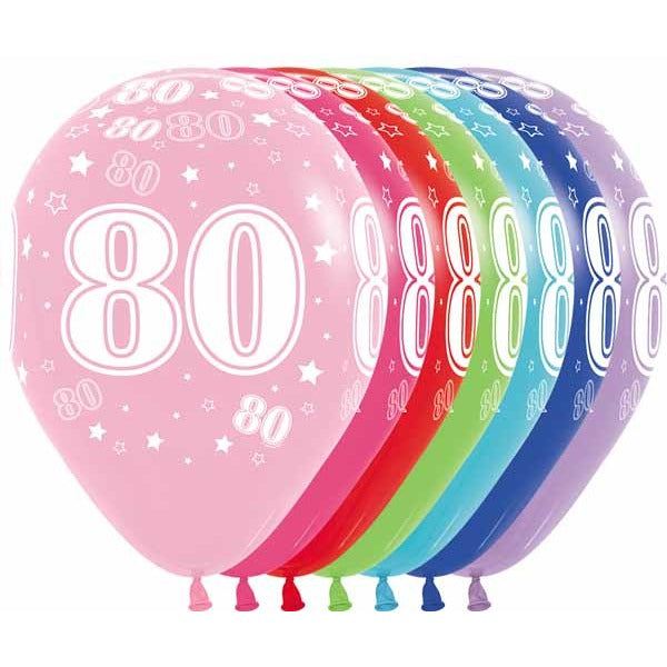 NUMBER "80" ASST 11" SEMPERTEX 50/BG