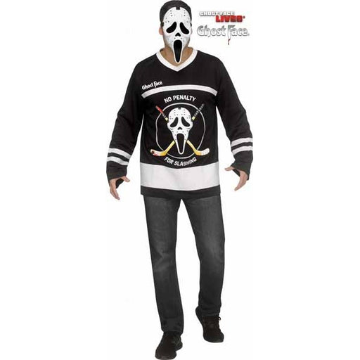 Costume de hockey Ghost Face de luxe pour adulte