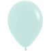 Sempertex 5" Pastel Matte Green Latex Balloons, 50 Pack