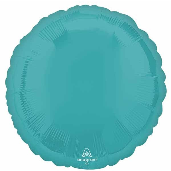 Vibrant Blue 18" Round Foil Balloon