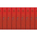 School Lockers Backdrop, 1 Count