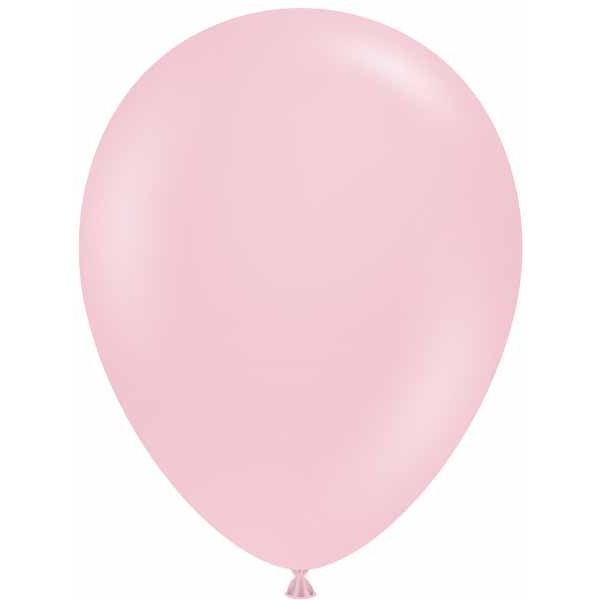 TUFTEX 5-Inch Pearl Romey Pink Latex Balloons, 50 Count
