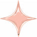 20-Inch Rose Gold Starpoint Air-Fill Foil Balloon
