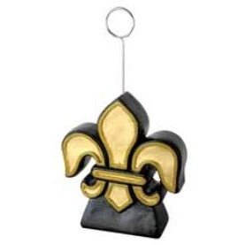 Fleur de Lis Photo & Balloon Holder, 6 oz