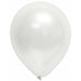Trico 12" Pearl White Latex Balloons, 100 Pack