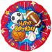 Happy Birthday Sports 18-Inch Foil Balloon