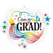 Grad Playful Wiggles 28-Inch Shaped Foil Balloon