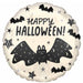Bat Attack Halloween 18-Inch Round Foil Balloon