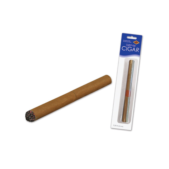 Light-Up Cigar Costume Prop, 7.25 Inches