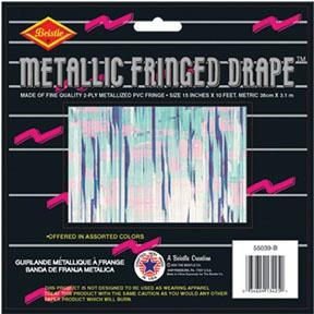 Opal 2-Ply Fringe Drape, 15 Inches x 10 Feet