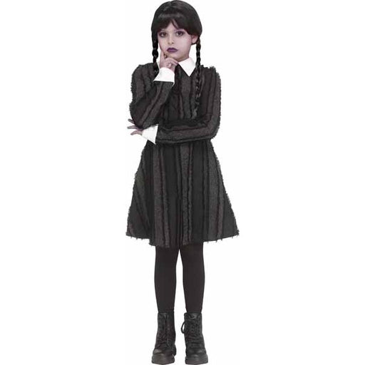 Costume d'étudiante effrayante pour enfant, taille moyenne 8/10