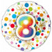 NUMBER BALLOONS "8" 18" 1/PKG