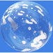 18" Clear Bubble Balloon with Baby Feet