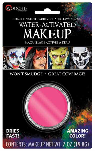 Woochie Hot Pink Water Activated Makeup, 0.07 oz