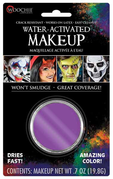 Woochie Undead Purple Water Activated Makeup, 0.07 oz