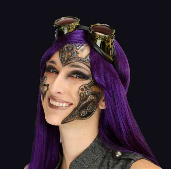 Woochie Steampunk 3-Piece Latex Prosthetic Set