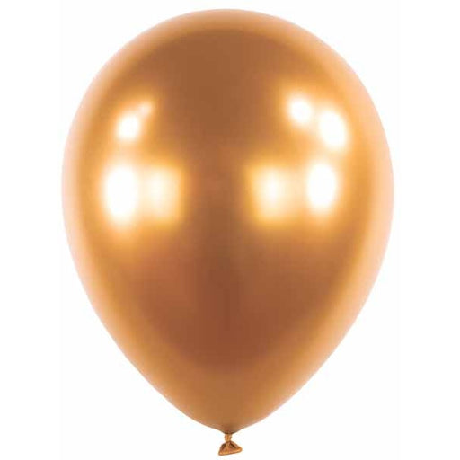 Anagram Luxe Amber 5 Inch Latex Balloons, 100 Count