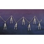 72-Inch Scary Skeleton Halloween Garland