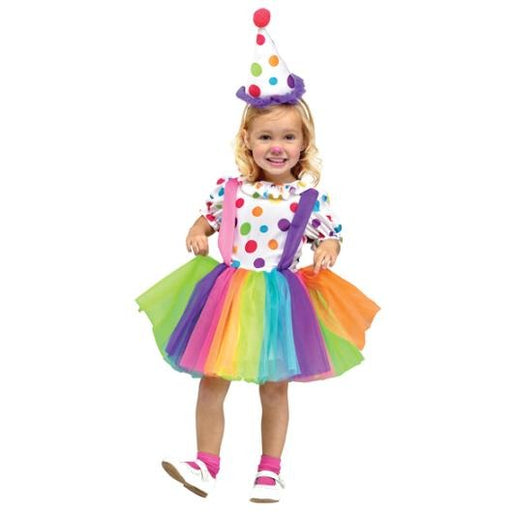Big Top Fun Child Clown Costume, Size 4-6