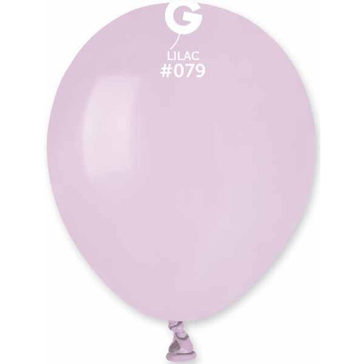 Gemar 5-Inch Lilac #079 Latex Balloons, 100 Count