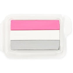SNAZ 3 COLOUR SPLIT CAKE BUTERFLY 28GM2"