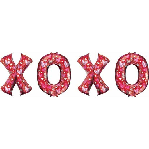 XOXO Letter Bunch Balloon