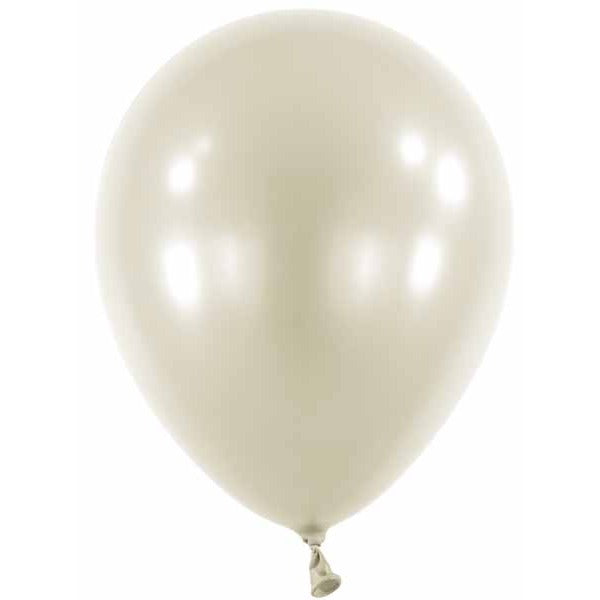 Anagram 5-Inch Metallic Silver Latex Balloons, 100 Count