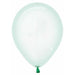 Crystal Pastel Green 5-Inch Latex Balloons, 100 Count