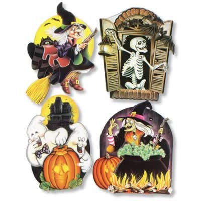 16-Inch Halloween Cutouts in Assorted Designs