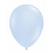 TUFTEX 5-Inch Monet Baby Blue Latex Balloons, 50 Count