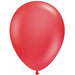 TUFTEX 17-Inch Crystal Red Latex Balloons, 50 Pack