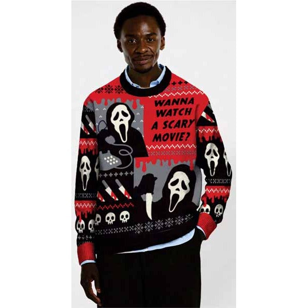 Suitmeister Ghostface Adult Sweater, XX-Large