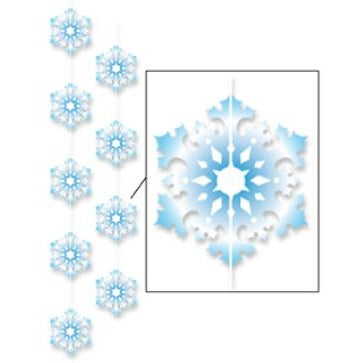 Snowflake Stringer Decoration, 6 ft 6 in