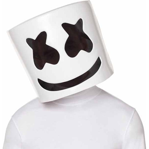 Marshmello Adult EL Light-Up Half Mask